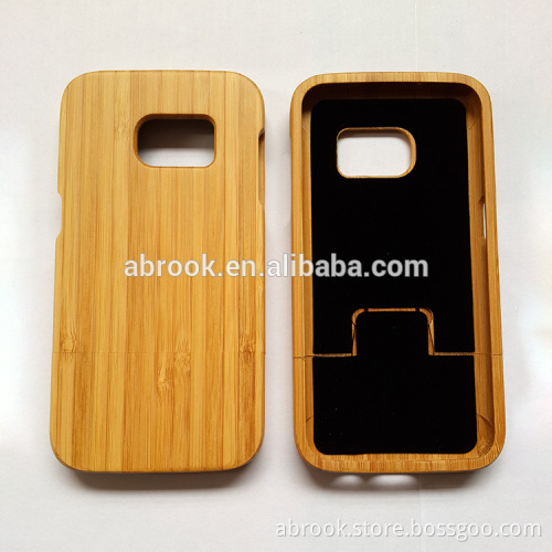 Custom blank real wood case for Samsung S7/S7 edge